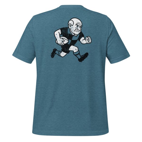 Unisex Staple T Shirt Heather Deep Teal Back 68d44c02bffdc.jpg